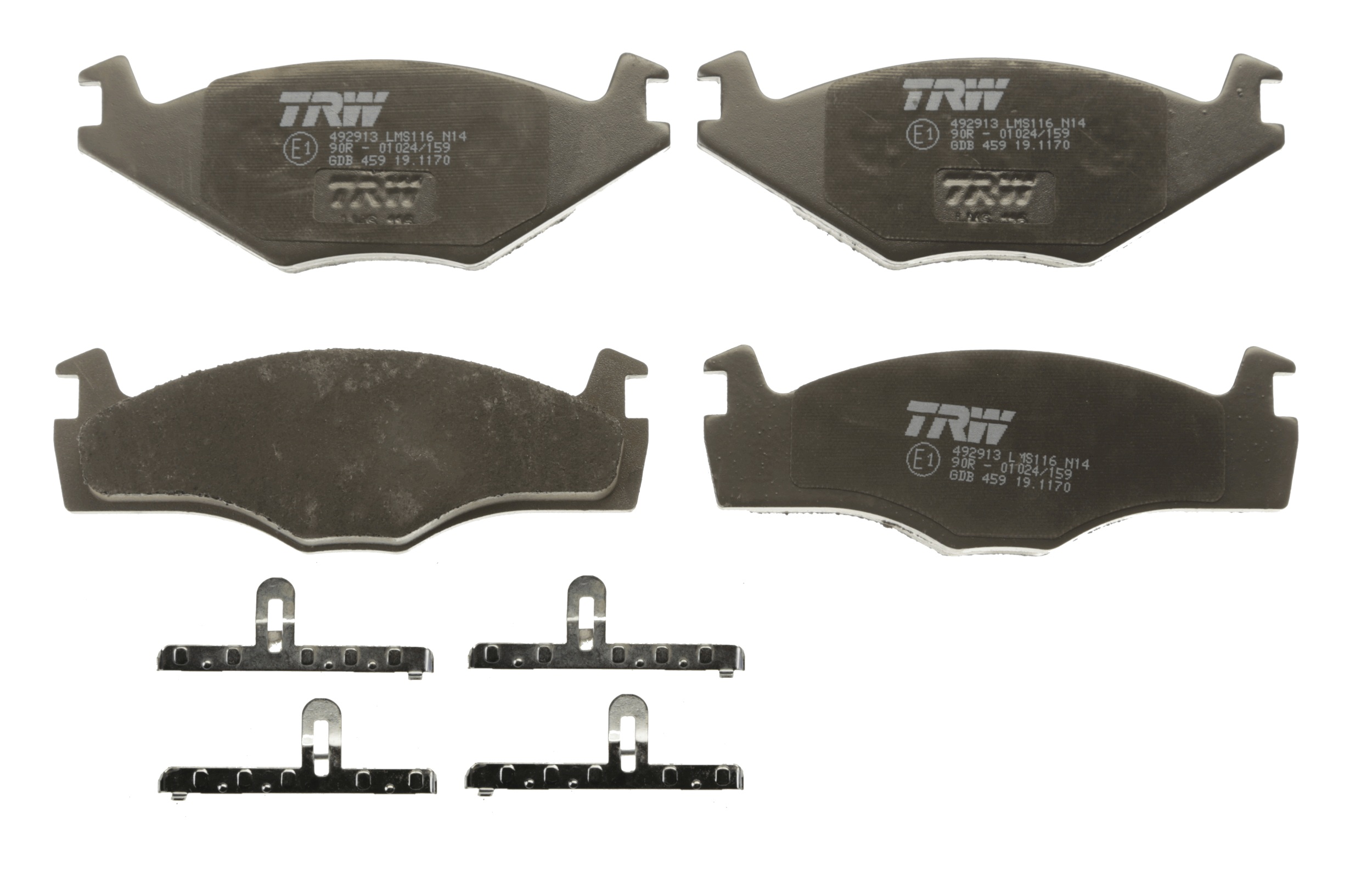 Placute frana TRW GDB459