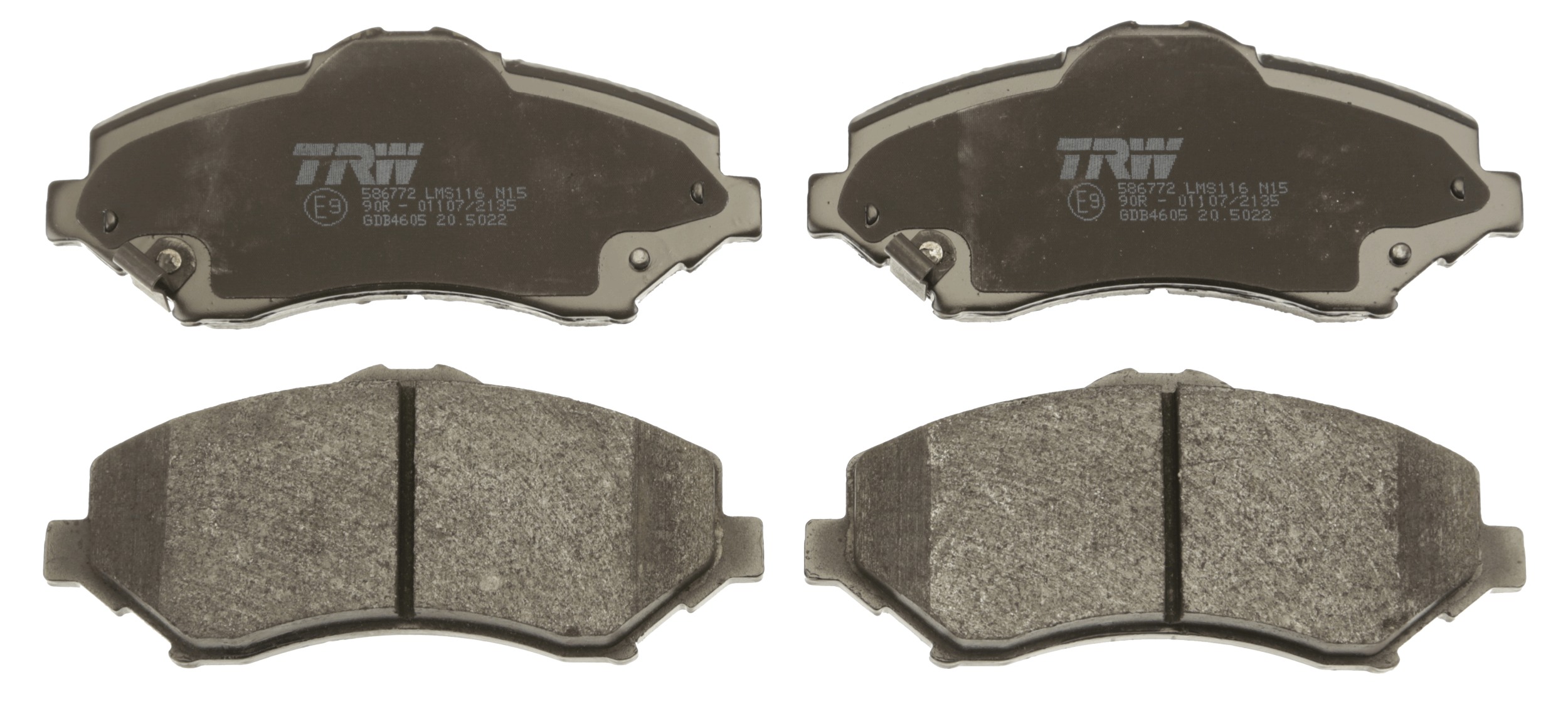 Placute frana TRW GDB4605