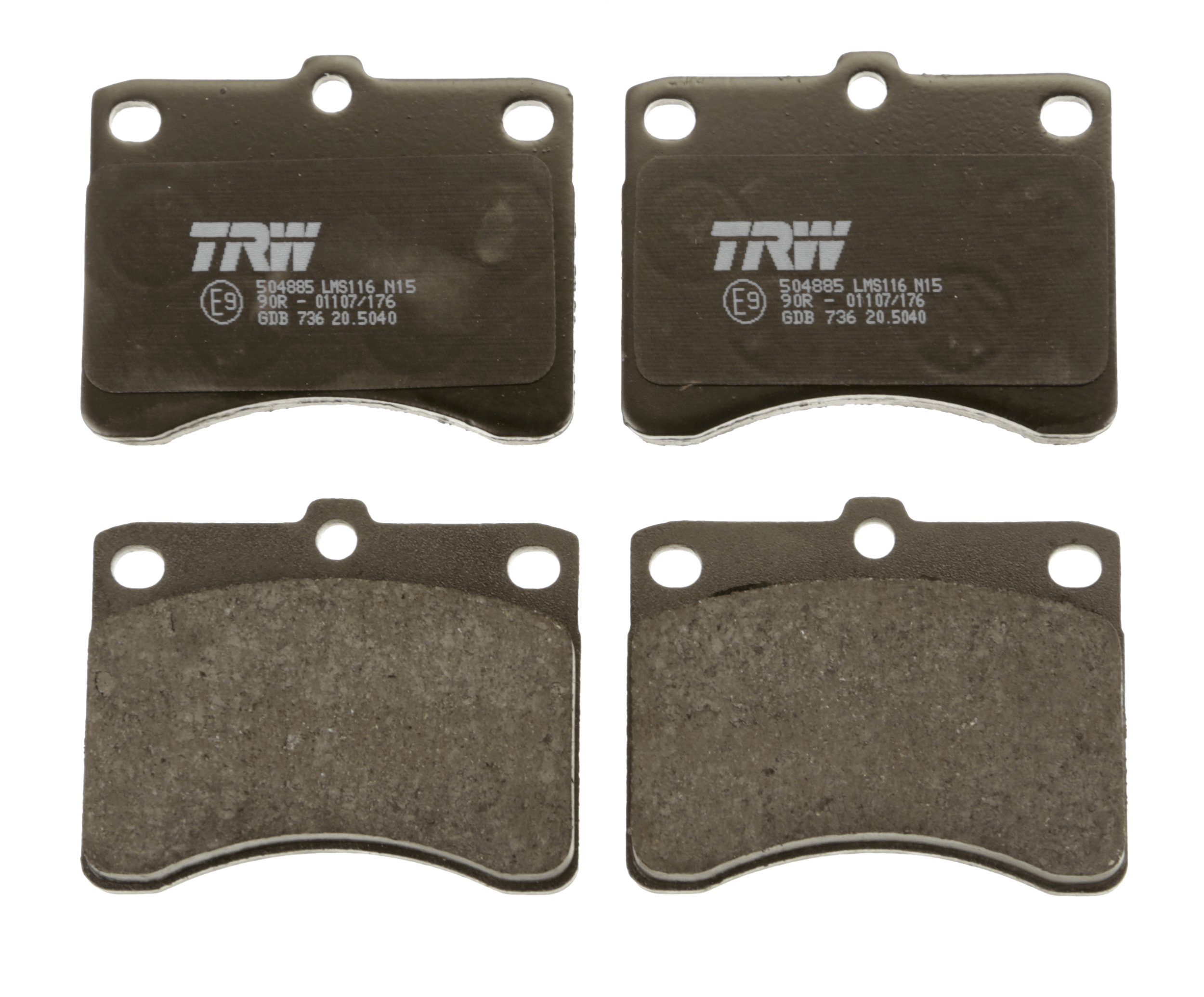 Placute frana TRW GDB736