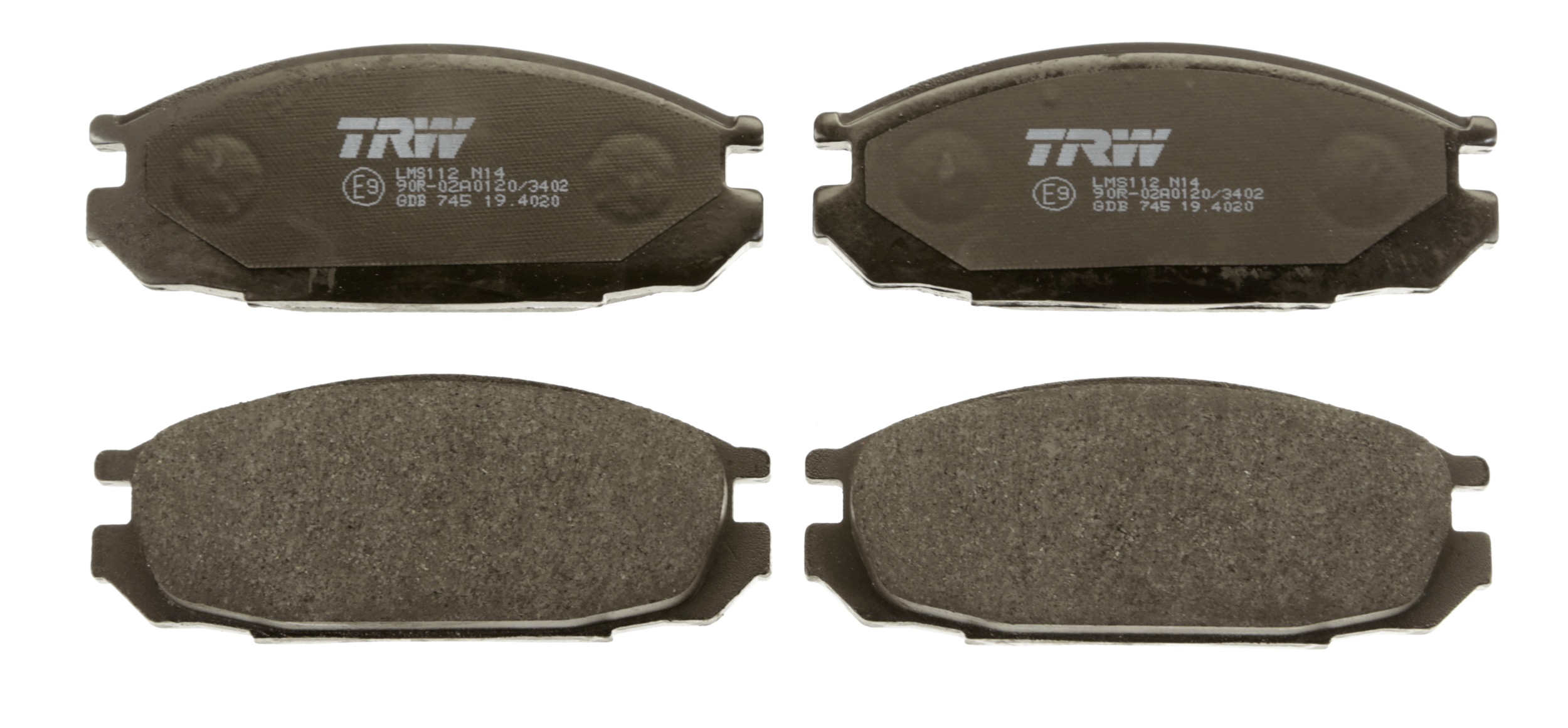Placute frana TRW GDB745