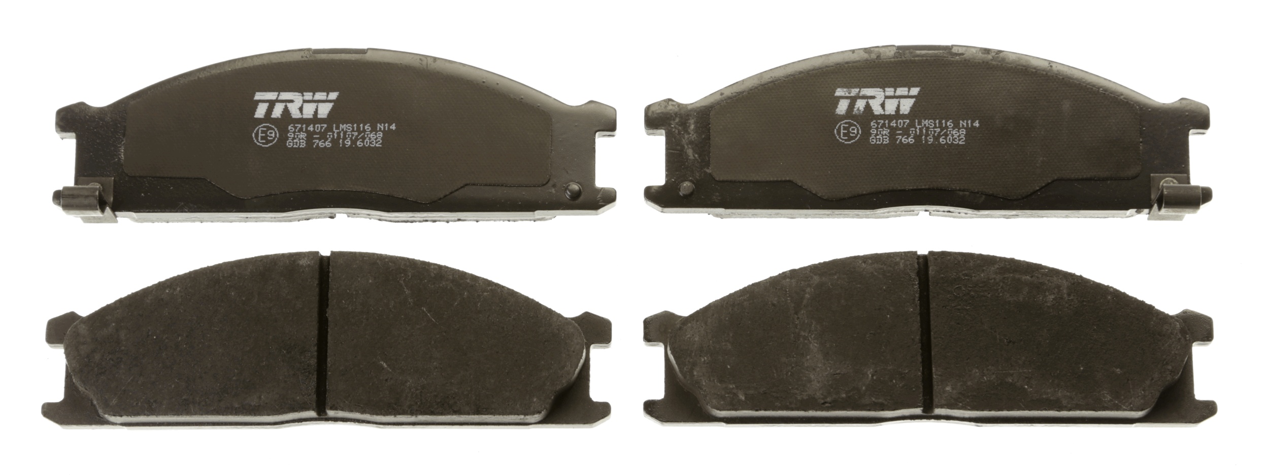 Placute frana TRW GDB766