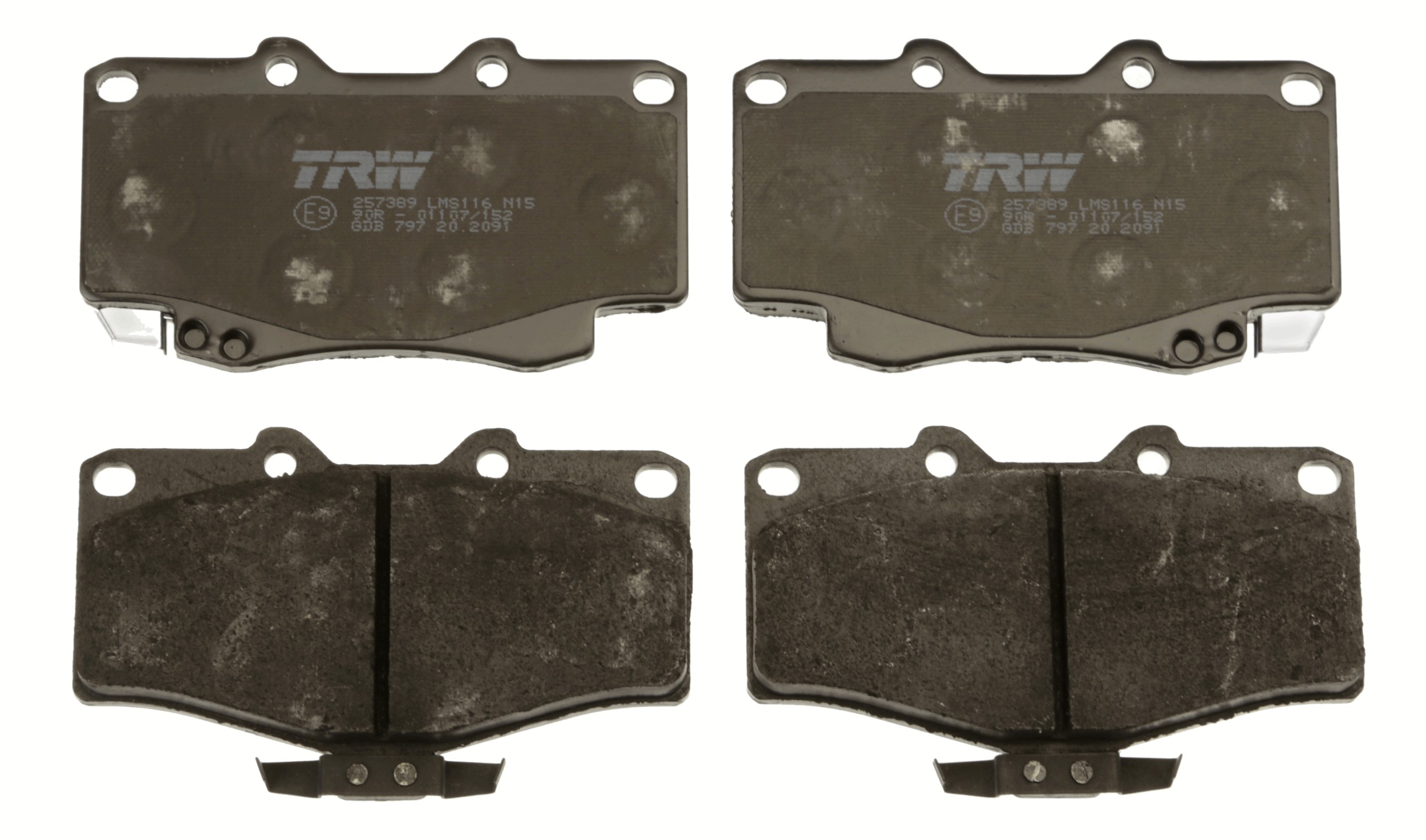 Placute frana TRW GDB797
