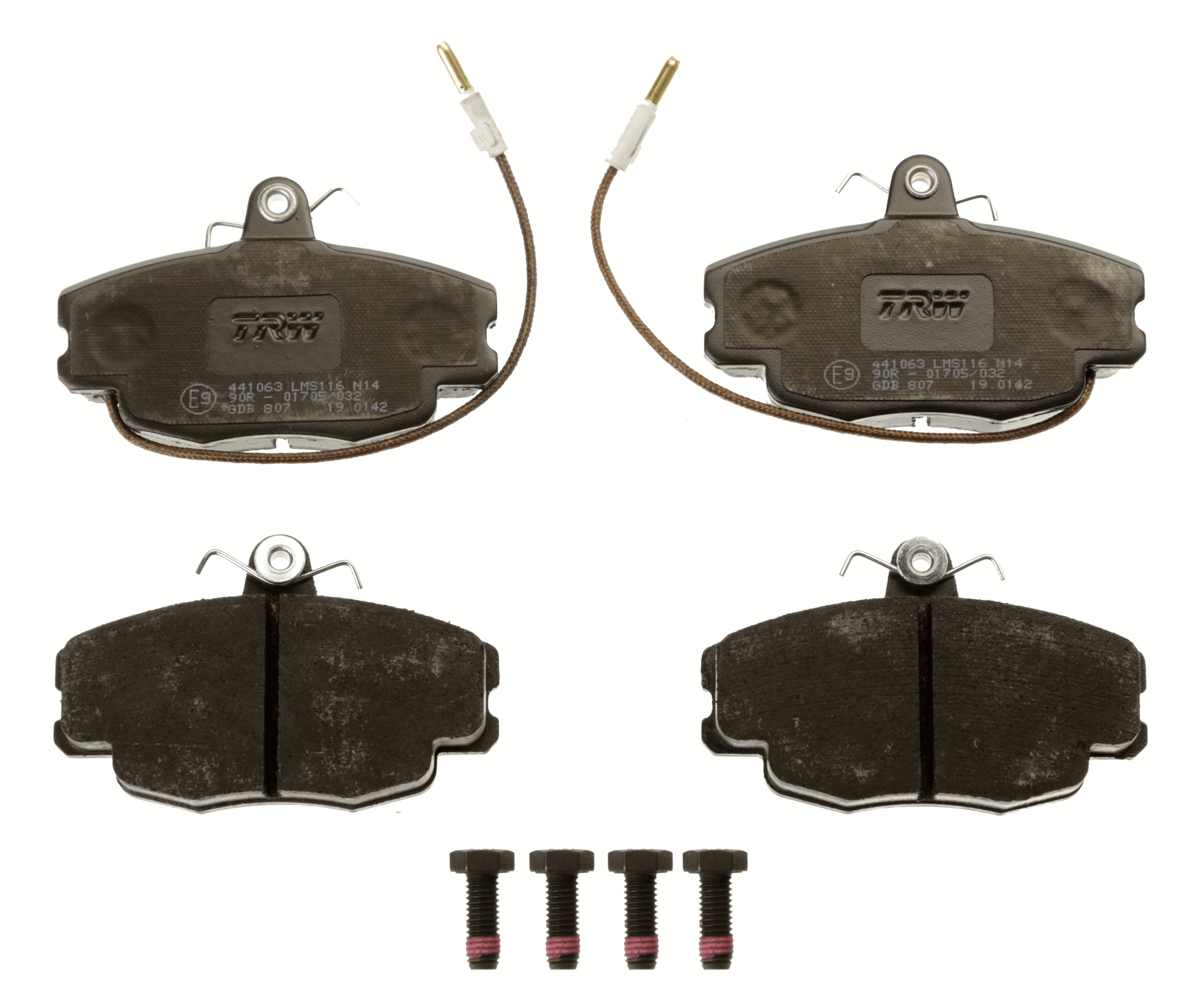 Placute frana TRW GDB807