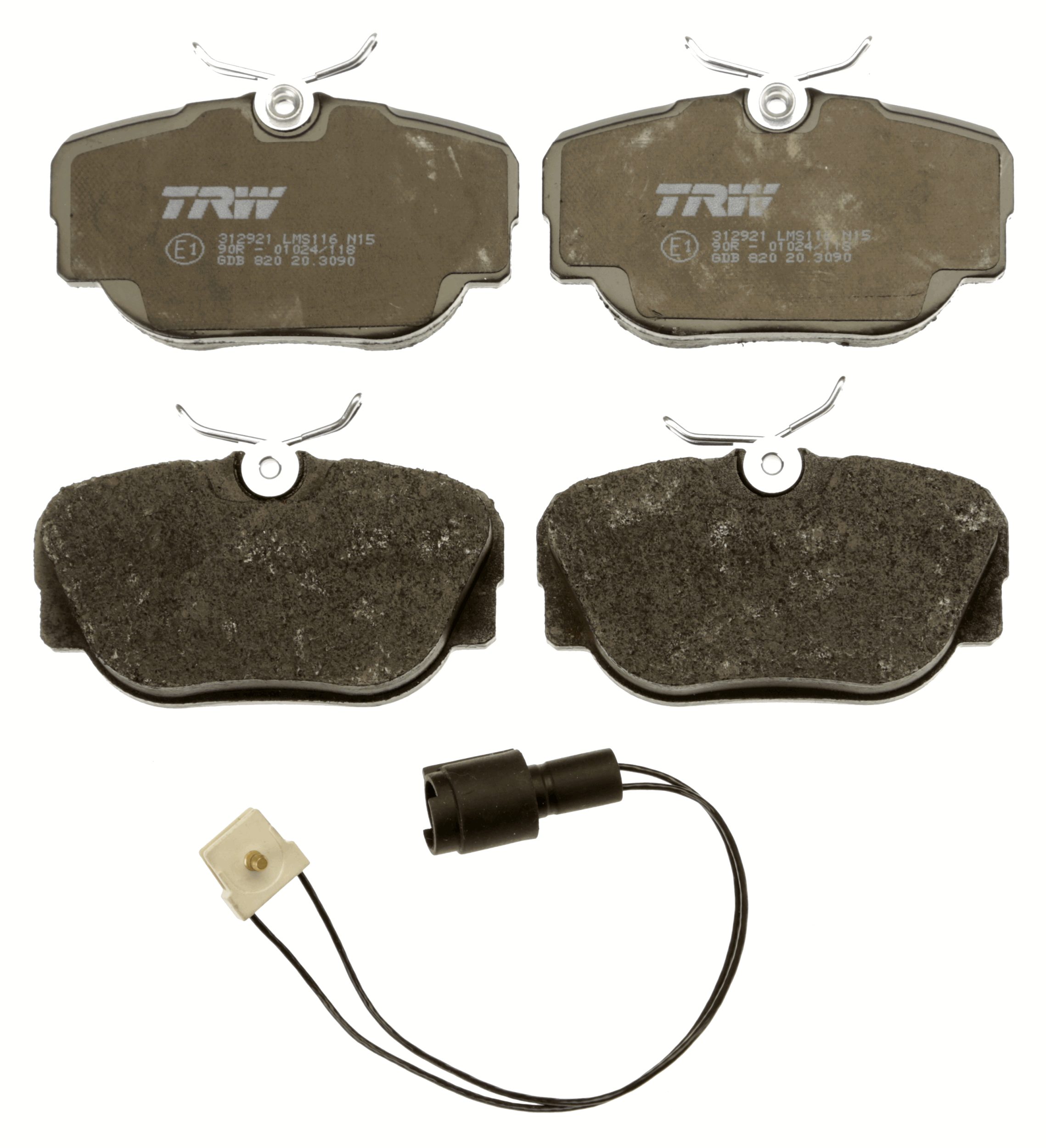 Placute frana TRW GDB820