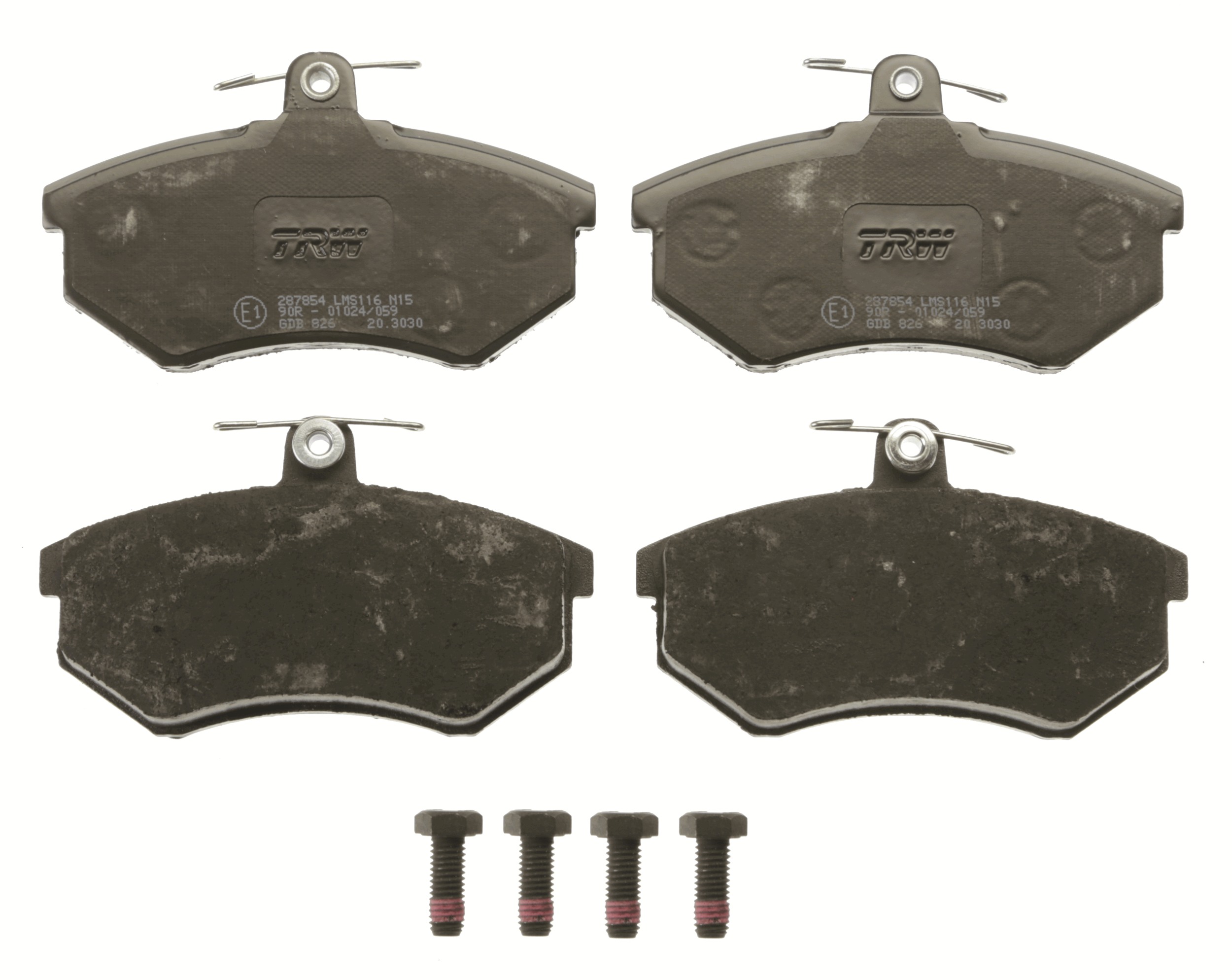 Placute frana TRW GDB826