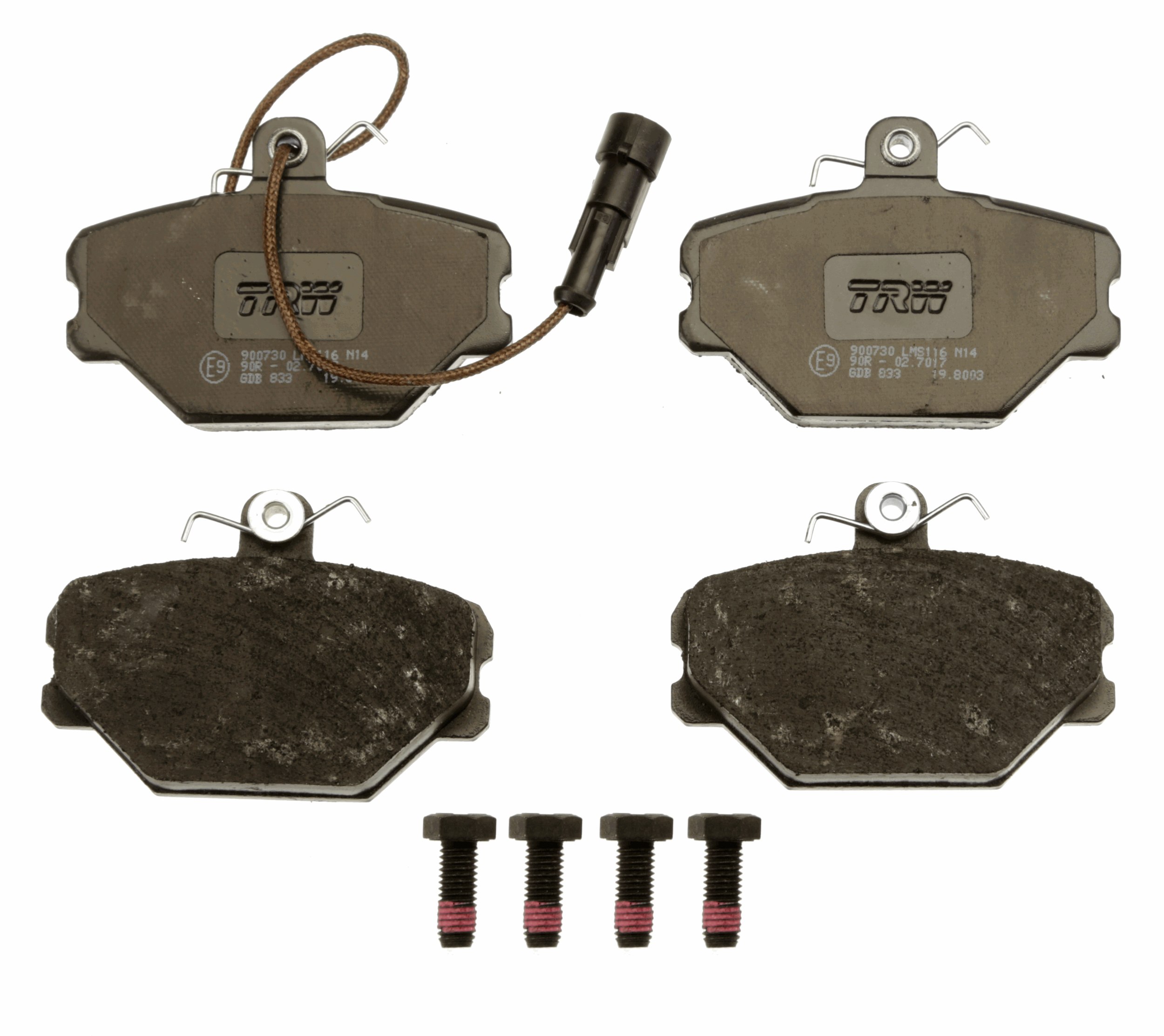 Placute frana TRW GDB833
