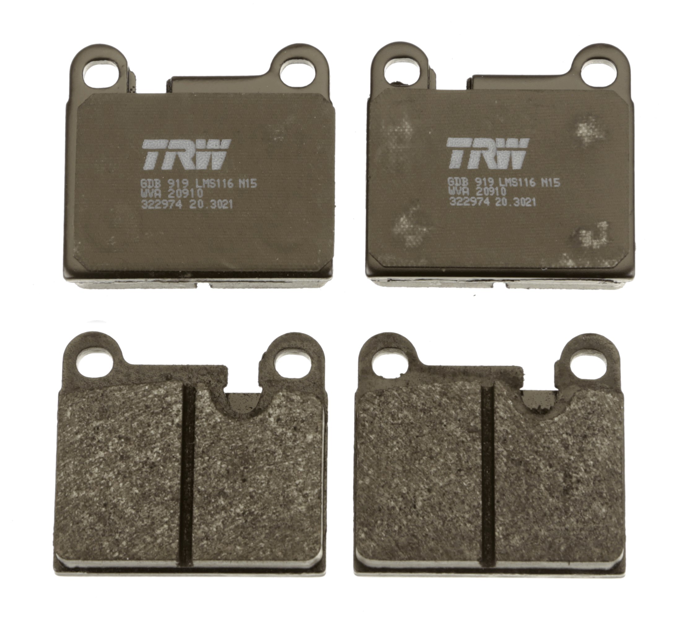 Placute frana TRW GDB919