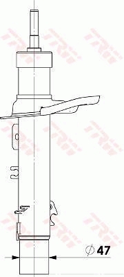 Amortizor TRW JGM1019T