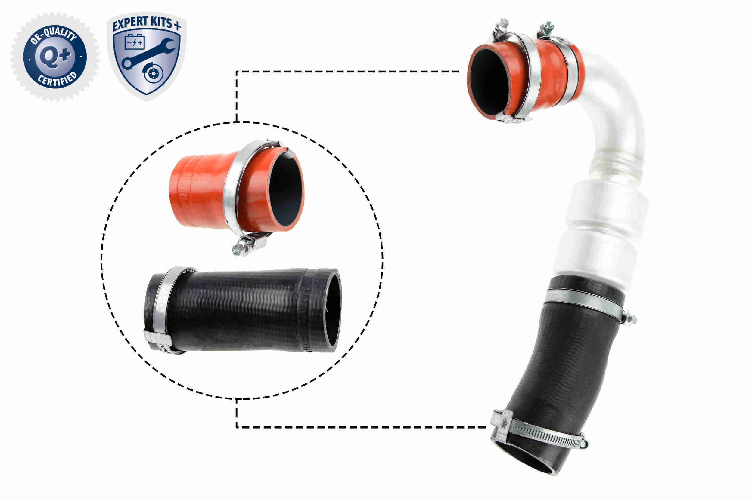 Furtun aer supraalimentare FORD KUGA I 2.0 TDCi 4x4  diesel 140 cai VAICO V25-1920