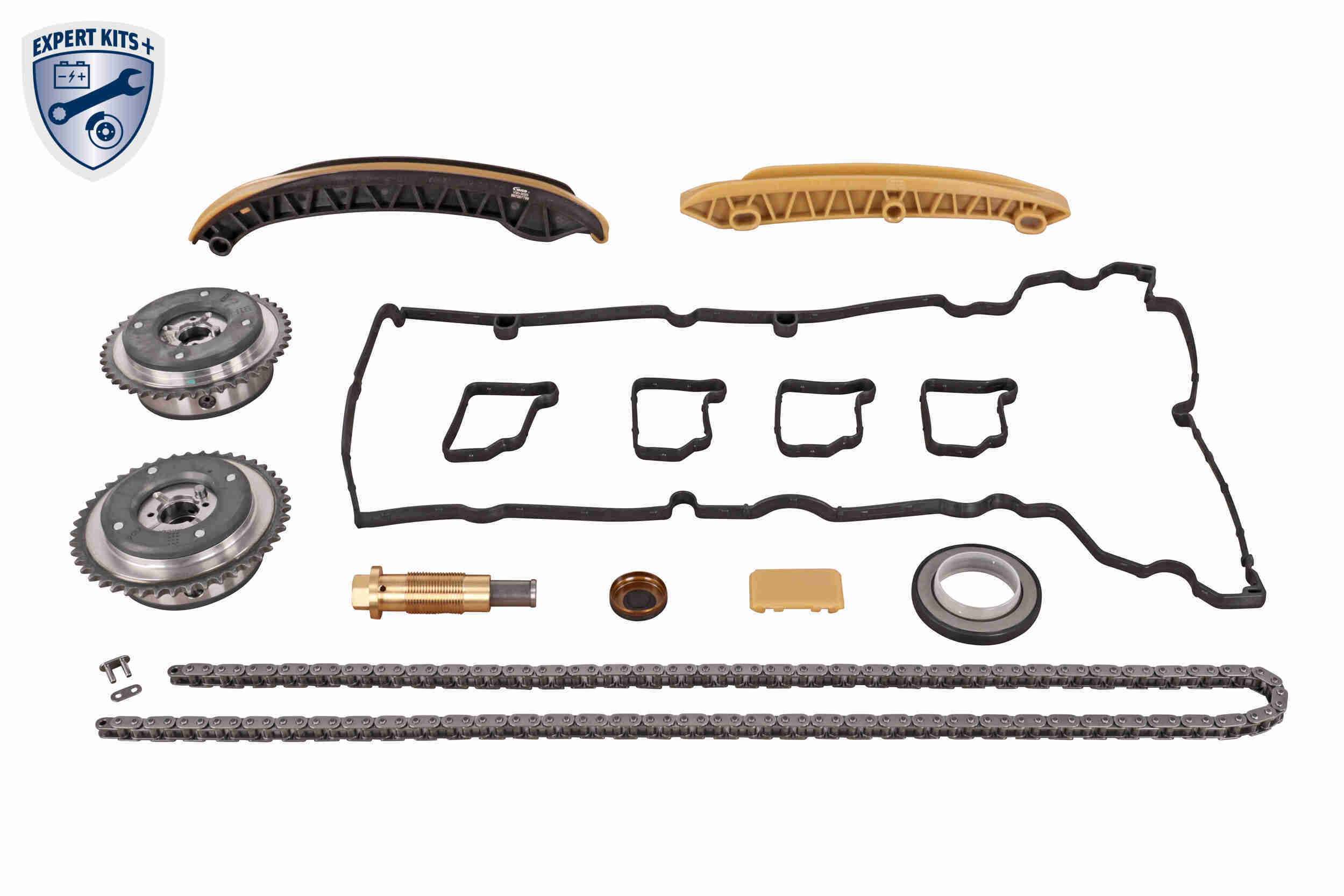 Kit lant de distributie MERCEDES-BENZ SLK (R171) 200 Kompressor (171.442)  benzina 163 cai VAICO V30-10016