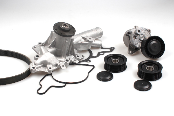 Pompa apa + Set curea transmisie cu caneluri HEPU PK01390
