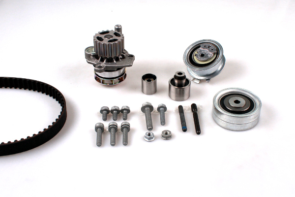 Set pompa apa + curea dintata VW POLO V (6R1, 6C1) 1.2 TDI  diesel 75 cai HEPU PK06621