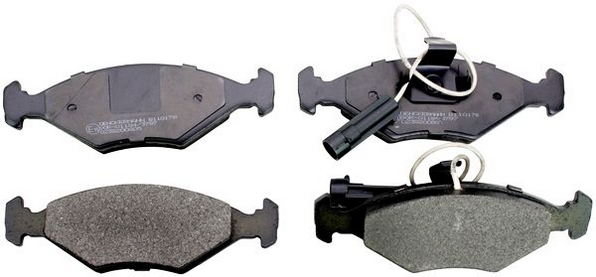 Placute frana DENCKERMANN B110178