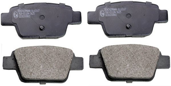 Placute frana DENCKERMANN B110187