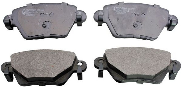 Placute frana DENCKERMANN B110228