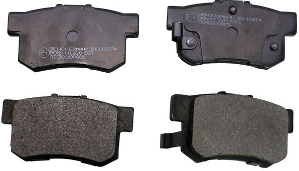 Placute frana DENCKERMANN B110274