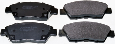 Placute frana DENCKERMANN B110284