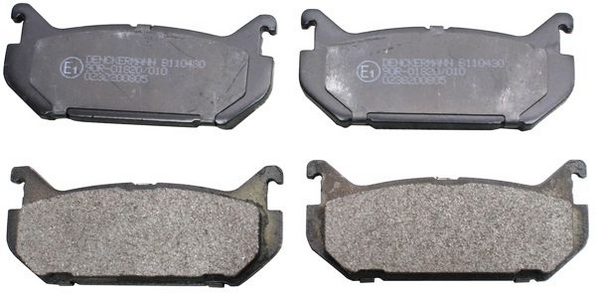 Placute frana DENCKERMANN B110430
