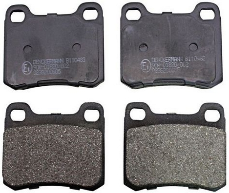 Placute frana DENCKERMANN B110483