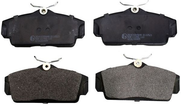 Placute frana DENCKERMANN B110521