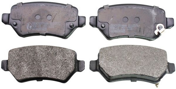 Placute frana DENCKERMANN B110576
