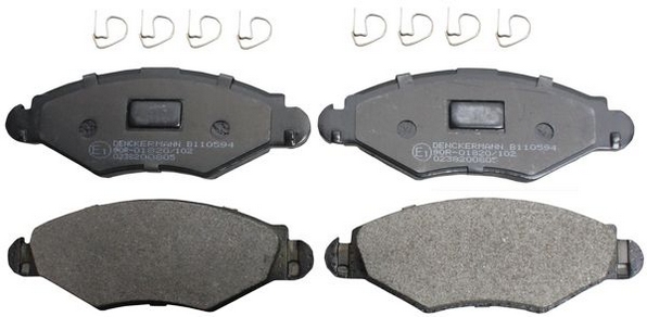 Placute frana DENCKERMANN B110594