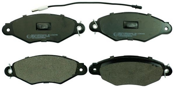 Placute frana DENCKERMANN B110648
