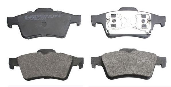 Placute frana DENCKERMANN B110650