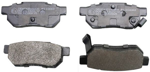 Placute frana DENCKERMANN B110662