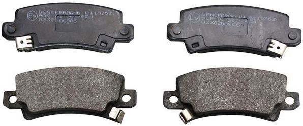 Placute frana DENCKERMANN B110753