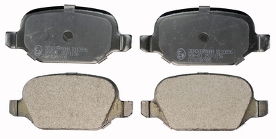 Placute frana DENCKERMANN B110896