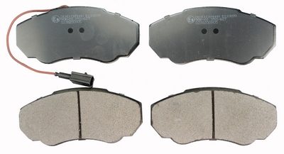 Placute frana DENCKERMANN B110899