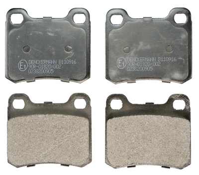 Placute frana DENCKERMANN B110916