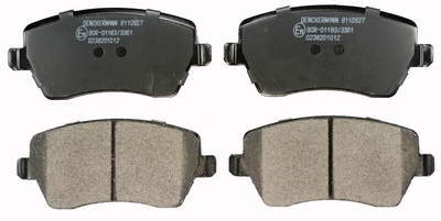 Placute frana DENCKERMANN B110927