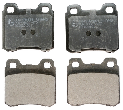 Placute frana DENCKERMANN B110942
