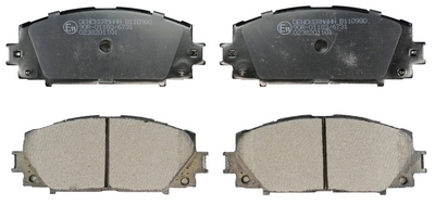 Placute frana DENCKERMANN B110980