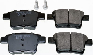 Placute frana DENCKERMANN B110983