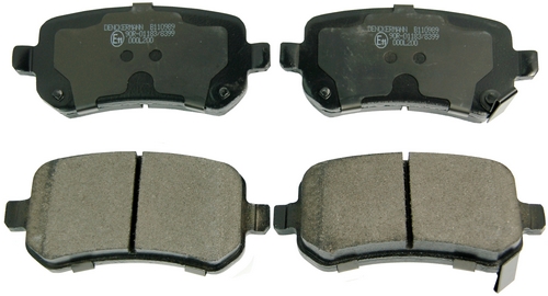 Placute frana DENCKERMANN B110989
