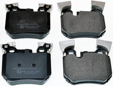 Placute frana DENCKERMANN B110992