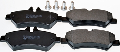 Placute frana DENCKERMANN B111007