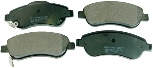 Placute frana DENCKERMANN B111009