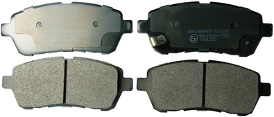 Placute frana DENCKERMANN B111011
