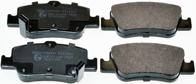 Placute frana DENCKERMANN B111016