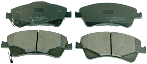 Placute frana DENCKERMANN B111019