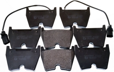 Placute frana VW PHAETON (3D1, 3D2, 3D3, 3D4, 3D6, 3D7, 3D8, 3D9) 3.0 V6 TDI 4motion  diesel 240 cai DENCKERMANN B111053