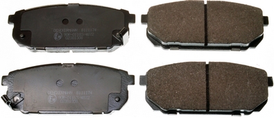 Placute frana DENCKERMANN B111174