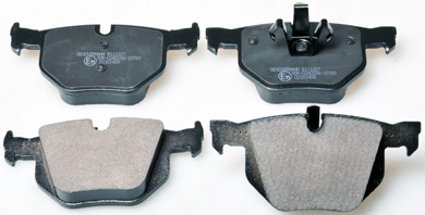 Placute frana DENCKERMANN B111227