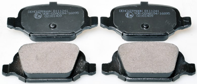 Placute frana DENCKERMANN B111241