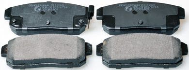 Placute frana DENCKERMANN B111260