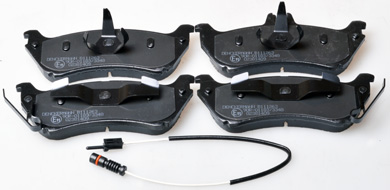 Placute frana DENCKERMANN B111263